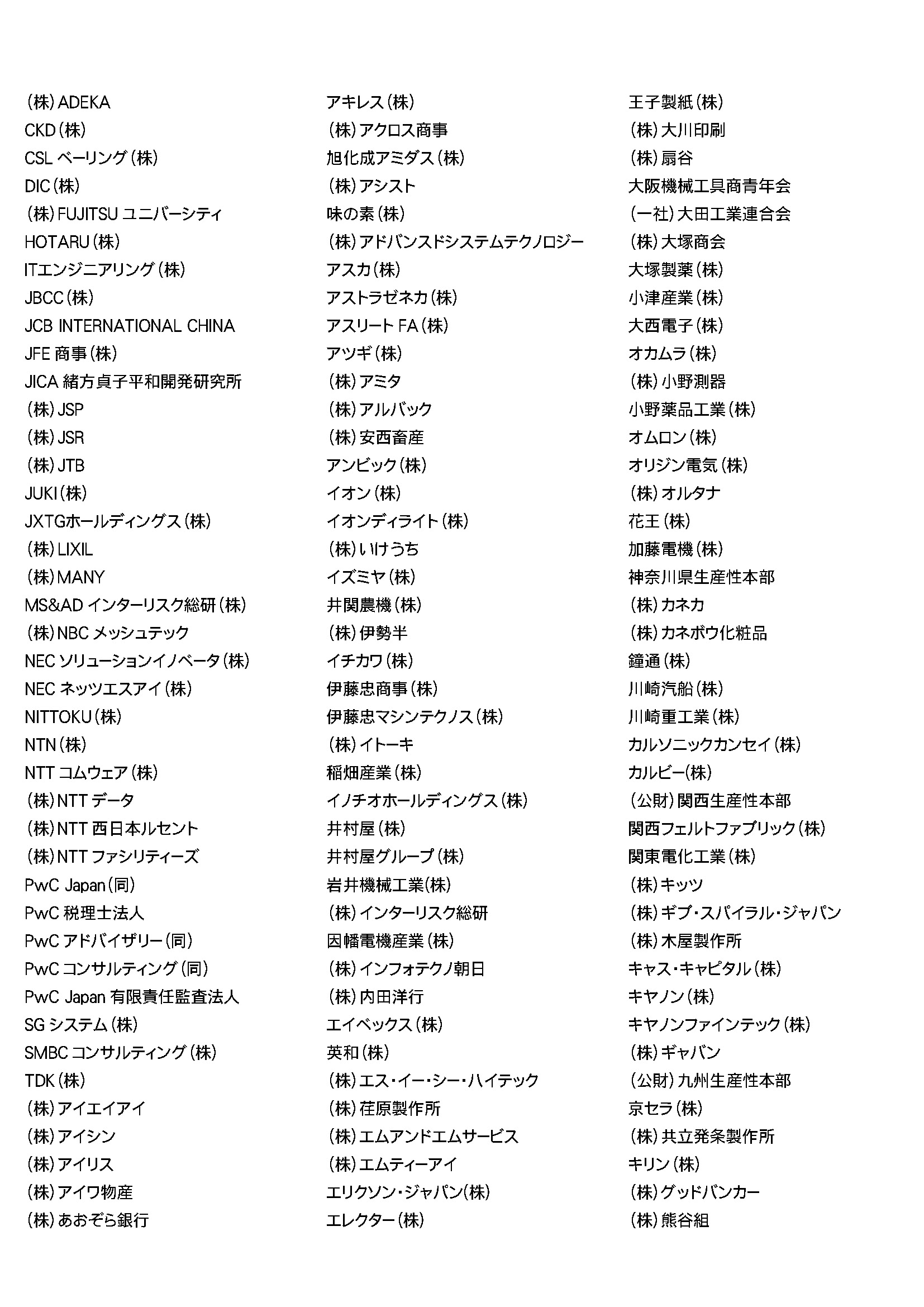 取引先実績1