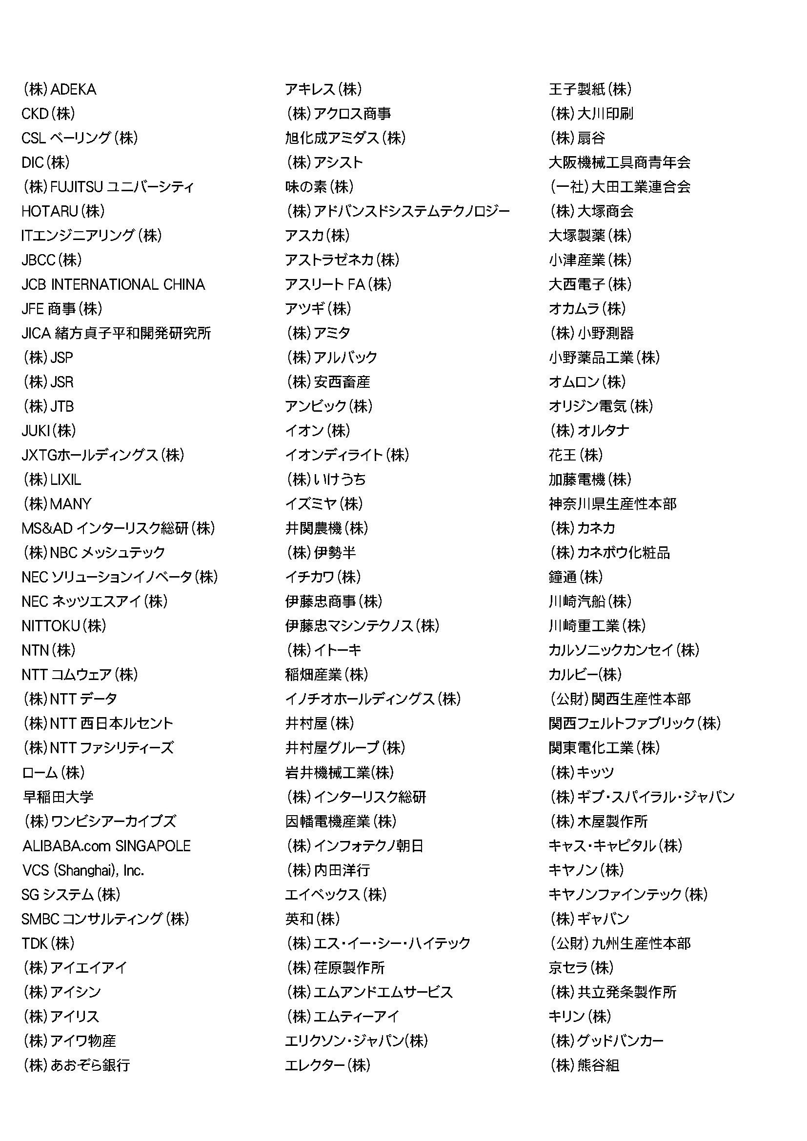 取引先実績1